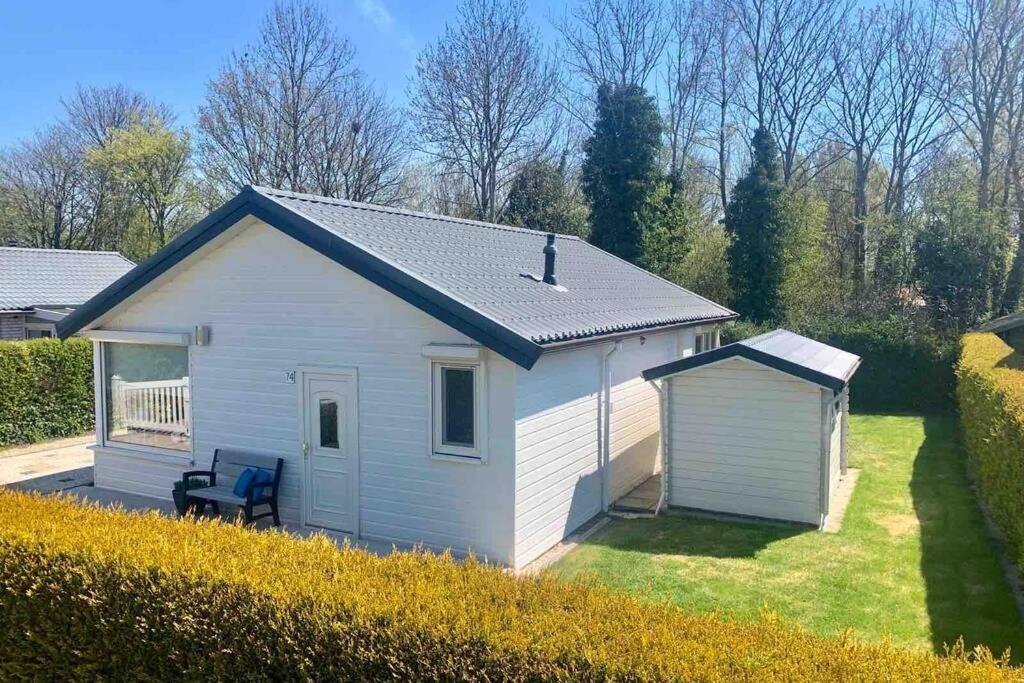 Bungalow Scheldezicht In Zeeland Dicht Bij Zee Scherpenisse Exteriör bild