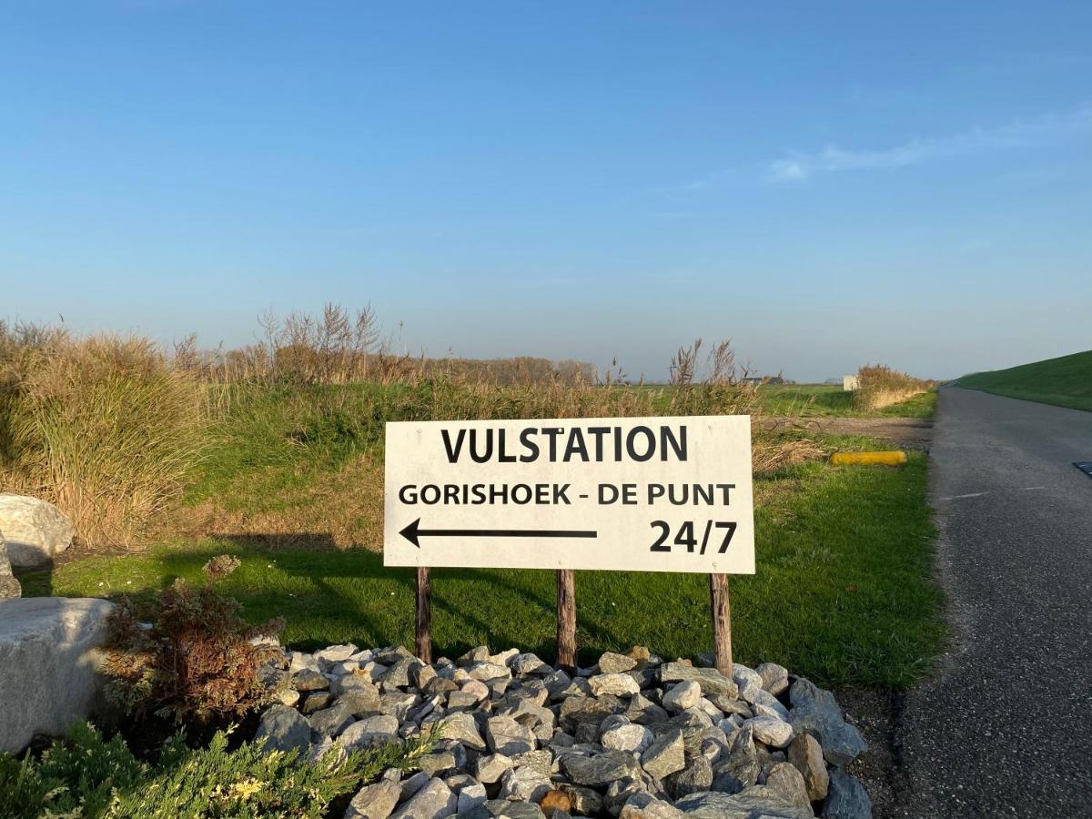 Bungalow Scheldezicht In Zeeland Dicht Bij Zee Scherpenisse Exteriör bild