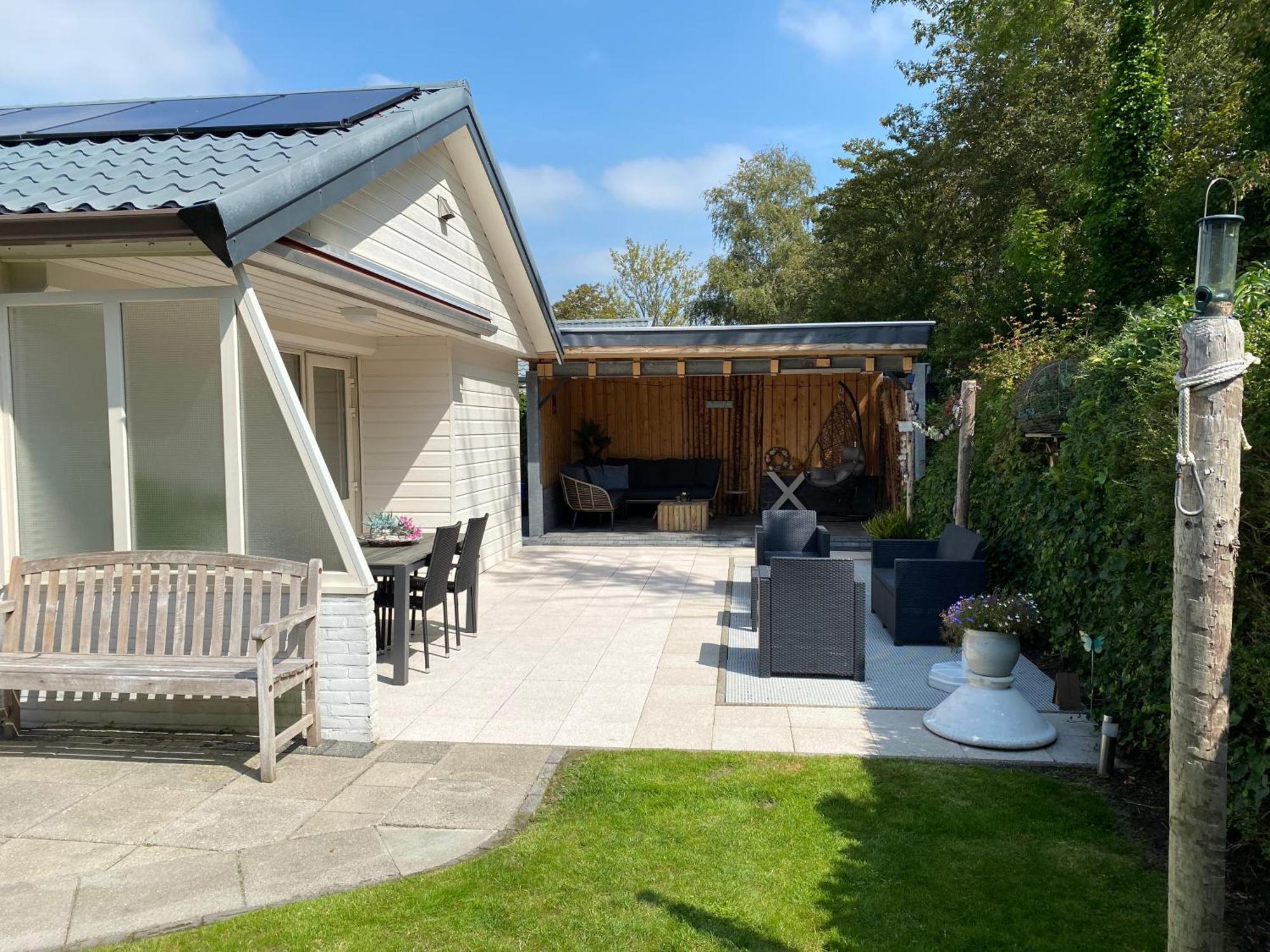 Bungalow Scheldezicht In Zeeland Dicht Bij Zee Scherpenisse Exteriör bild
